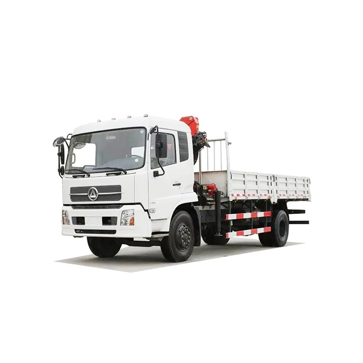 รถบรรทุกติดเครน 4x2 พร้อมเครนบูมข้อนิ้ว 5 ตัน