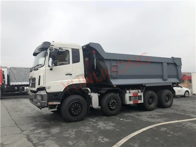 【กรณี】8x4 Allison 6AT Dump Truck