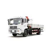 รถบรรทุกติดเครน 4x2 พร้อมเครนบูมข้อนิ้ว 5 ตัน