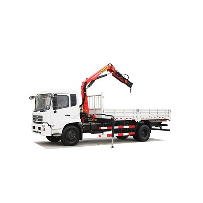 รถบรรทุกติดเครน 4x2 พร้อมเครนบูมข้อนิ้ว 6.3 ตัน